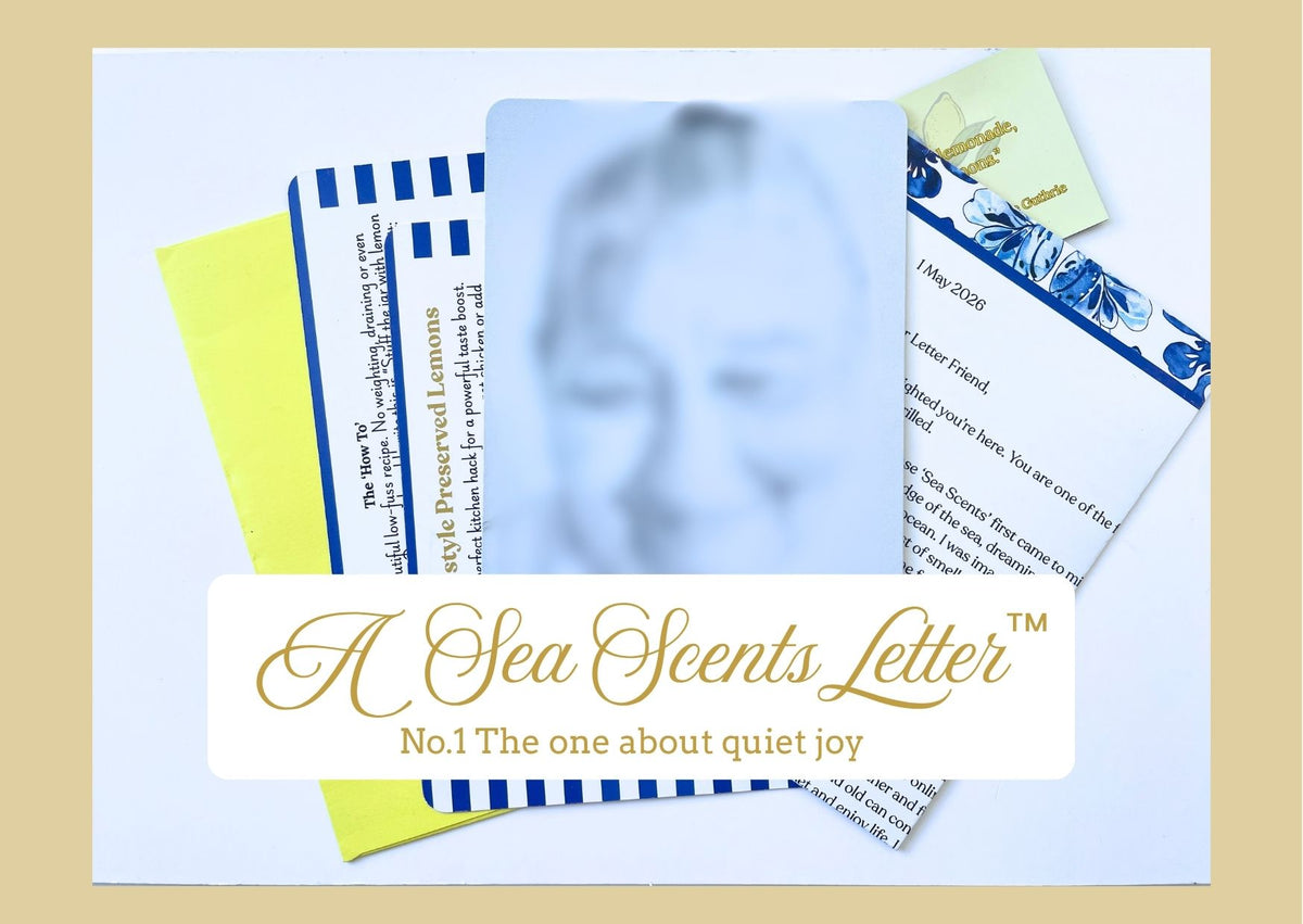 Sea Scents Letter Club™️ - Subscribe to enjoy the regular letter experience at the special Club price. Giftable.