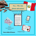 No.3 The one about adventure - inspired by Peru and chocolate. One-time purchase or gift