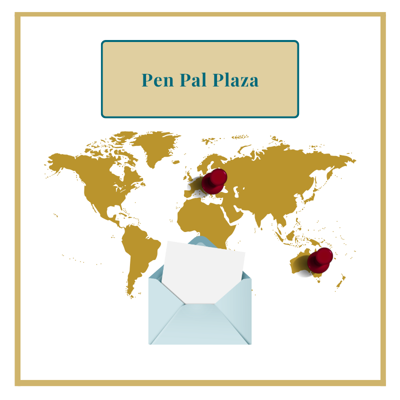 Pen Pal Plaza. Make friends with a pen pal who loves letters. One-time purchase.